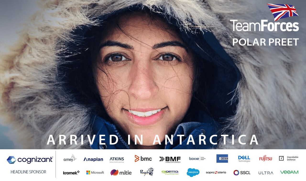 Polar Preet arrives in Antarctica